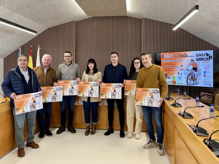 A Deputación colabora coa Ruta BTT San Simón da Costa, que percorrerá Vilalba, Muras e Xermade