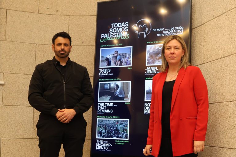 A Deputación de Lugo proxectará en maio e xuño cinco filmes sobre a realidade de Palestina