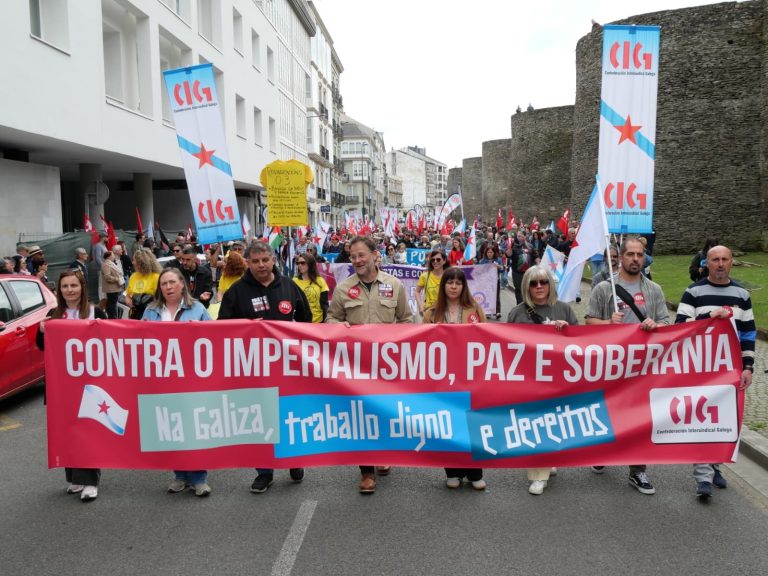 A CIG denuncia a “criminalización” dos traballadores que enferman este 1 de Maio