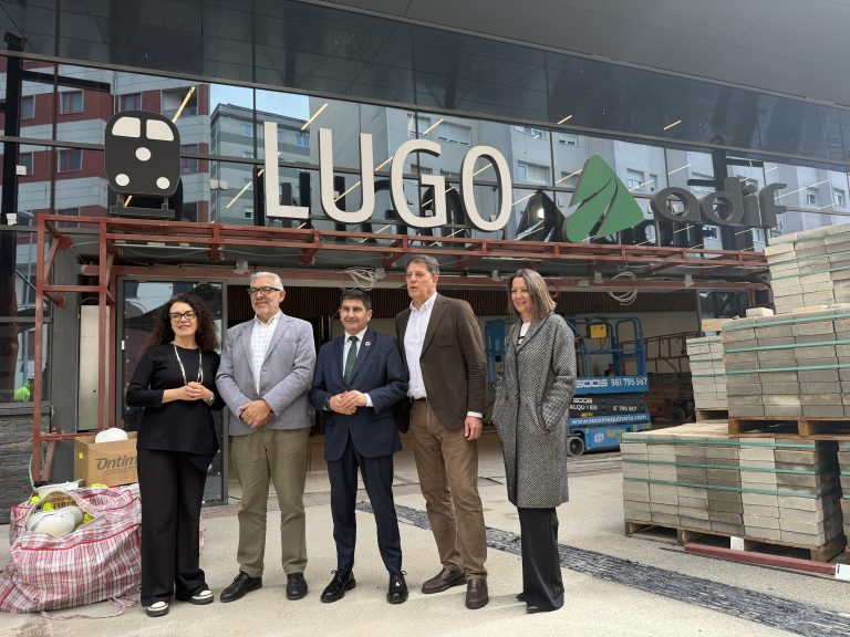 As obras da intermodal de Lugo estarán finalizadas en xuño