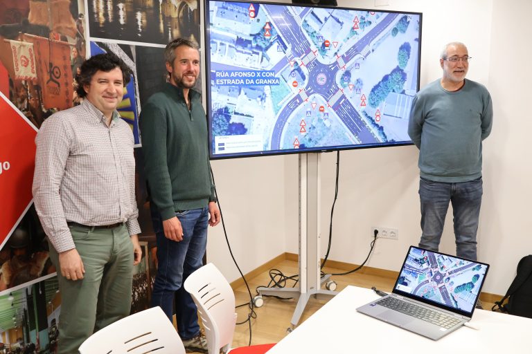 Presentado o proxecto para crear oito novas rotondas de cara a axilizar o tráfico en Lugo