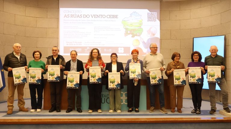 Lugo estreará “As rúas do vento ceibe”, proxecto musical con máis de 300 voces arredor de poemas de Manuel María