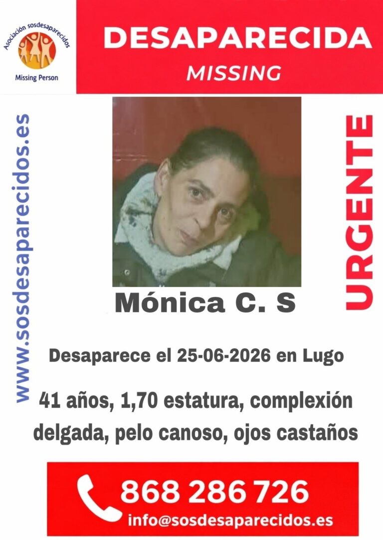 Activan a busca dunha muller de 41 anos desaparecida en Lugo dende o 25 de xuño