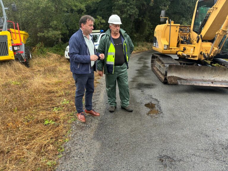 Monterroso incia obras de mellora en camiños municipais