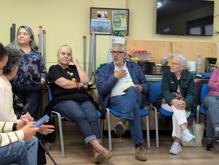 Miguel Fernández presenta Lugo 10 a Montirón coas propostas para reforzar servizos públicos e atención a maiores